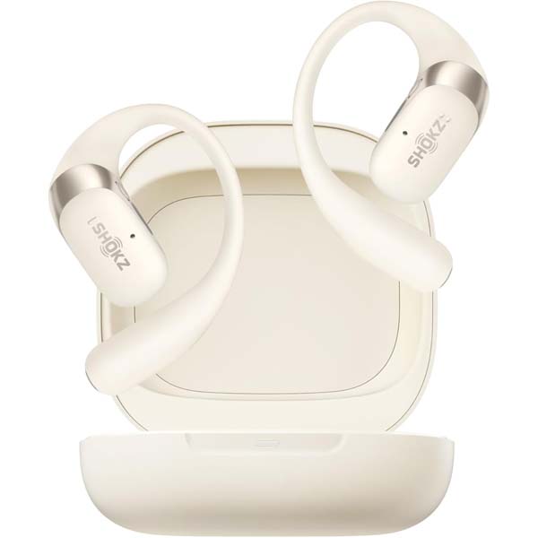 SHOKZ OpenFit 2+ Open-Ear Headphones (Beige)
