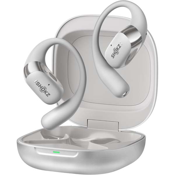 SHOKZ OpenFit 2+ Open-Ear Headphones (Grey)
