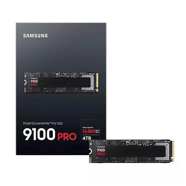 Samsung 9100 Pro 4TB PCIe Gen 5.0 NVMe M.2 Internal SSD