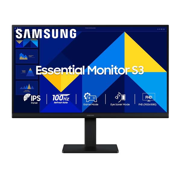 Samsung LS24D300GAWXXL 24 inch S3 Flat IPS FHD 1920x1080 100Hz Monitor