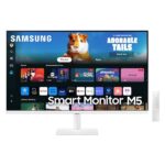 Samsung LS27DM501EWXXL 27" (68.6cm) M5 VA FHD 1920 x 1080 Smart Monitor with Smart TV Experience