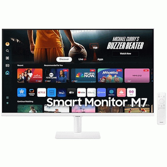 Samsung LS32DM701UWXXL M7 32 Inch UHD 4K Smart Monitor