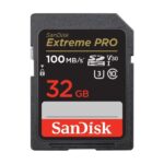SanDisk 32GB Extreme Pro SDHC UHS-I/U3 V30 Class 10 Memory Card