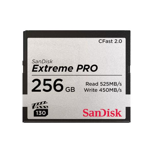 SanDisk Extreme PRO CFast 2.0 Memory Card - 256GB