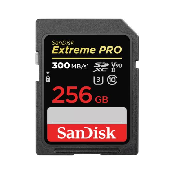SanDisk Extreme PRO® SDHC and SDXC UHS-II cards - 256GB