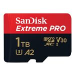 SanDisk Extreme Pro 1TB microSDXC UHS-I Memory Card With Adapter