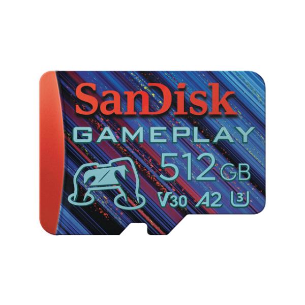 SanDisk GamePlay microSD Card for Mobile and Handheld Console Gaming - 512GB