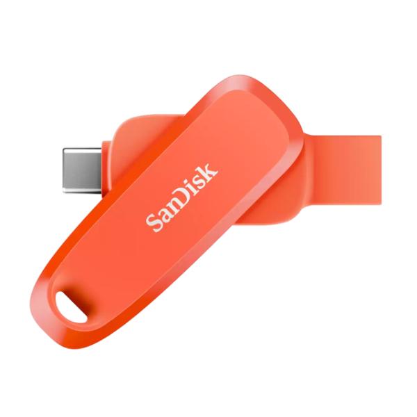 SanDisk Mobile Pen Drive - 128GB (Nasturium Orange)