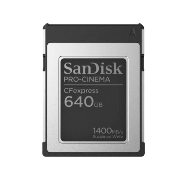 SanDisk PRO-CINEMA CFexpress Type B Memory Card - 640GB
