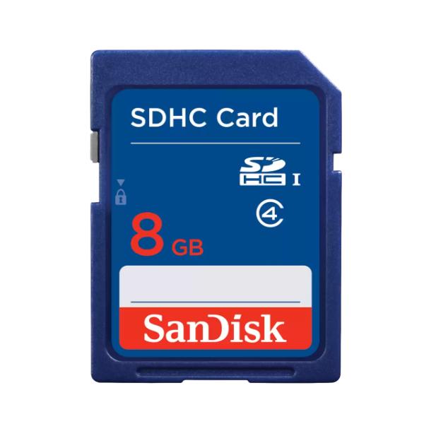 SanDisk SDHC/SDXC Memory Card - 8GB
