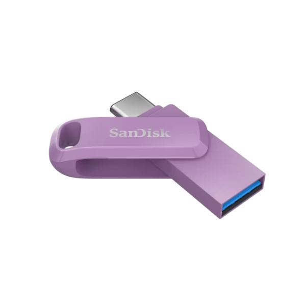 SanDisk Ultra Dual Drive Go USB Type-C - 64GB (Lavender)