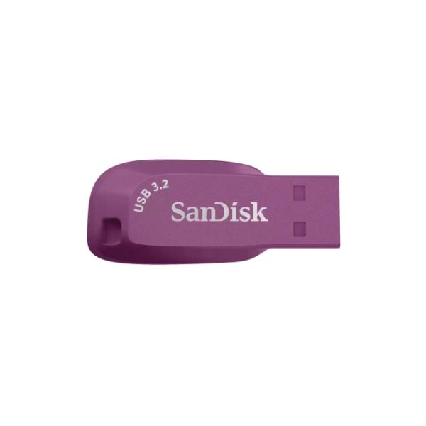 SanDisk Ultra Shift USB 3.2 Gen 1 Flash Drive - 256GB (Cattleya Orchid)