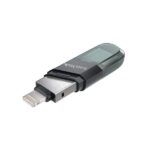 SanDisk iXpand 128GB Flash Drive Flip ( USB 3.1 + Lightning ) - (Sea Green) - Image 3