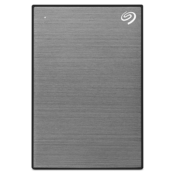 Seagate One Touch 4TB External HDD with Password Protection Space Gray
