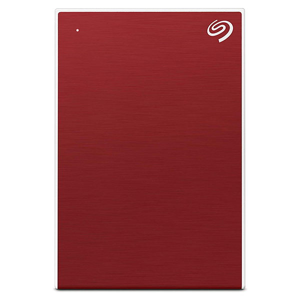 Seagate One Touch 1TB External HDD with Password Protection (Red)