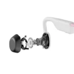 Shokz OpenMove Open-Ear Bluetooth Sport Headphones Bone Conduction Wireless Earphones Pink