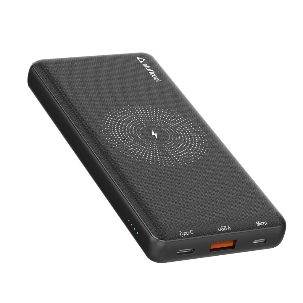 Stuffcool PB9036W 15W Wireless Powerbank with 20W PD Type C Charging