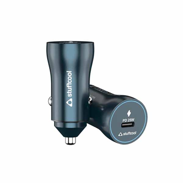 Stuffcool Ultimus 25W Type C Port Car Charger Supports PPS Super Fast Charging PD Charging