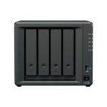 Synology DiskStation DS425+ Compact 4 Bay Network Attached Storage Enclosure (Black)