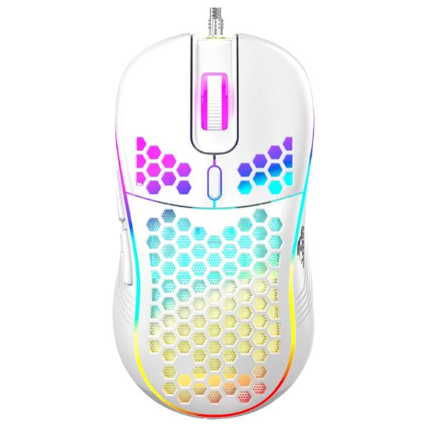 TAG Gamerz Fusion RGB Gaming Mouse White