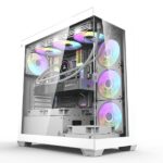 TAG Gamerz Luminor ARGB ATX Mid-Tower Cabinet (White)