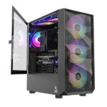 TAG Gamerz Pulser ARGB M-ATX Mid Tower Cabinet (Black) - Image 2