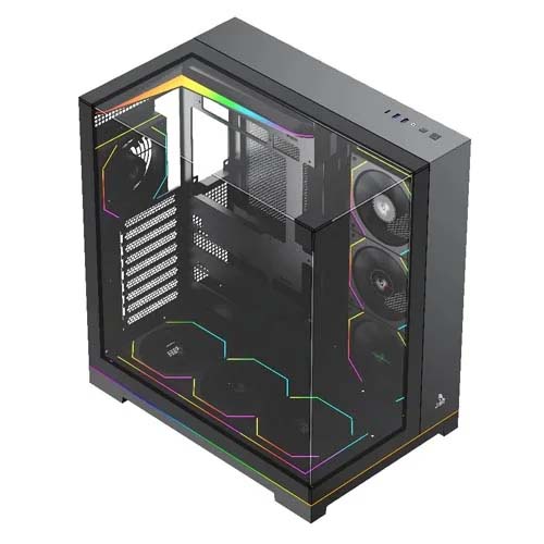 TAG Gamerz Supernova ARGB EATX Mid Tower Cabinet (Black)