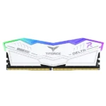 Teamgroup T-Force Delta RGB 32GB (1 X 32GB) DDR5 5600MHz CL36 Ram (White)