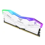 TeamGroup T-Force Delta RGB 16GB (1 X 16GB) DDR5 5600 MHz CL36 Ram (White)