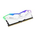 TEAMGROUP T-Force Delta RGB DDR5 32GB (2x16GB) 7200MHz CL34 Desktop Ram (White) - Image 2