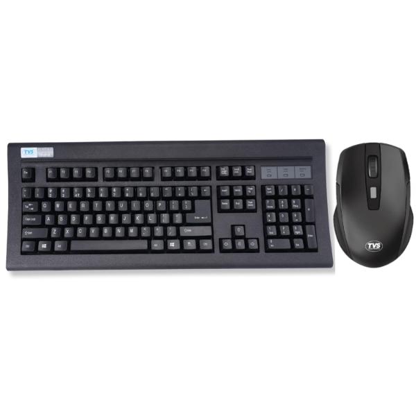 TVS ELECTRONICS Platina Wireless Mechanical Combo