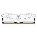 TeamGroup T-Force Delta RGB 32GB (16GBx2) DDR5 5600MHz CL32 Ram (White) - Image 2