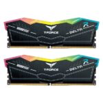 TeamGroup T-Force Delta RGB 64GB (32GBx2) DDR5 5600MHz Ram (Black)