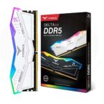 TeamGroup T-Force Delta RGB 16GB (1 X 16GB) DDR5 5600 MHz CL36 Ram (White) - Image 5