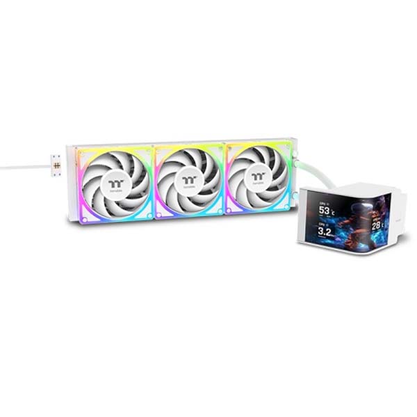 Thermaltake MAGCurve 360 Ultra ARGB Sync AIO Liquid Cooler (Snow Edition)