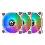 Thermaltake Pure 12 ARGB Sync Radiator 3 Fan Pack White TT Premium Edition 1