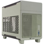 Thermaltake TR100 Mini Tower Mini-ITX Computer Chassis (Matcha Green)
