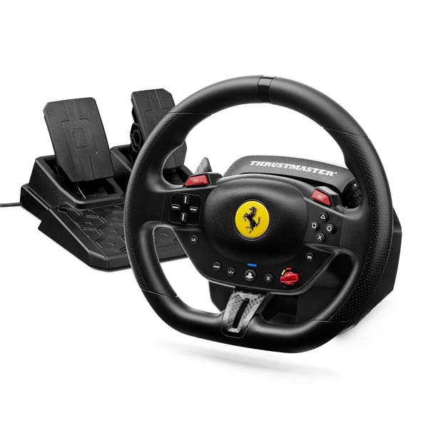 Thrustmaster T98 Ferrari 296 GTB Racing Wheel & Pedal Set for PC