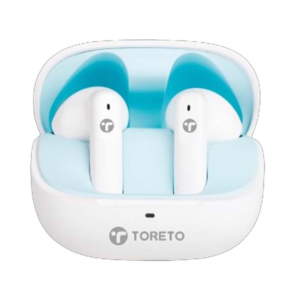 Toreto Air Aqua TWS Earbuds (White)