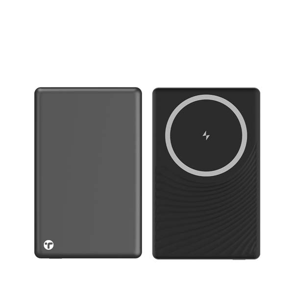 Toreto Eon Ultra 10000mAh Slim & Compact Powerbank-20W Fast Charging- USB & Type C Input & Output-Power Delivery- Quick Charge for iPhone- Android & Other Devices- Made in India (Grey+Black)