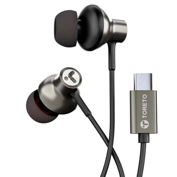 Toreto Zen HD Sound Quality Type-C Wired Earphone