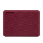 Toshiba Canvio Advance 4TB USB 3.2 Gen 1 External Portable Hard Drive (Red)