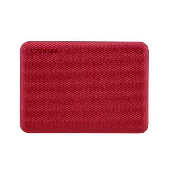 Toshiba Canvio Advance (V10) 1TB External HDD (Red)