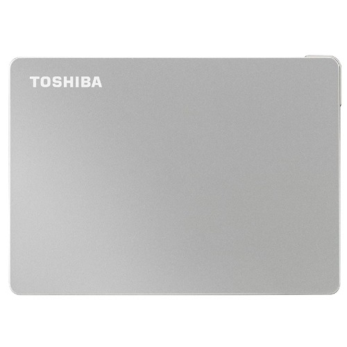 Toshiba Canvio Flex 1TB USB 3.2 Gen 1 External Portable Hard Drive (Silver)