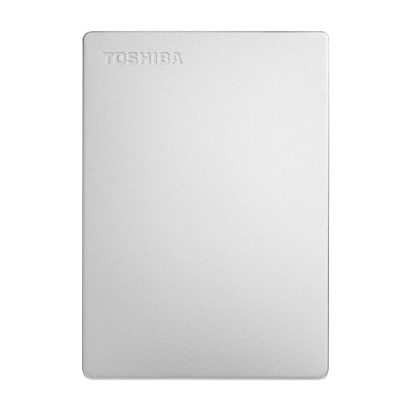 Toshiba Canvio Slim III 1TB Portable Hard Drive (Silver)
