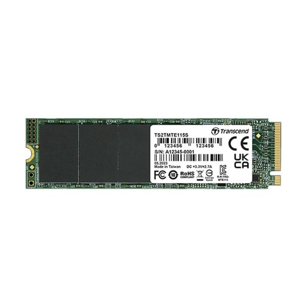 Transcend 115S M.2 1TB 2280 PCIe 3.0 3D NAND NVMe Internal SSD