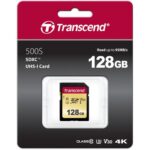 Transcend 128GB 500S UHS-I SDXC Memory Card - Image 3