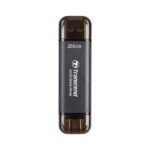 Transcend 256GB ESD310 USB 3.2 Gen 2 Portable SSD (Black)