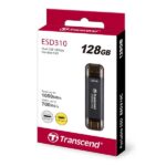 Transcend 310C 128GB USB C & USB A External Portable SSD - Image 2