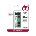 Transcend 48GB DDR5 5600MHz CL46 (2Rx8) SO-DIMM Laptop Memory JM5600ASE-48G - Image 2